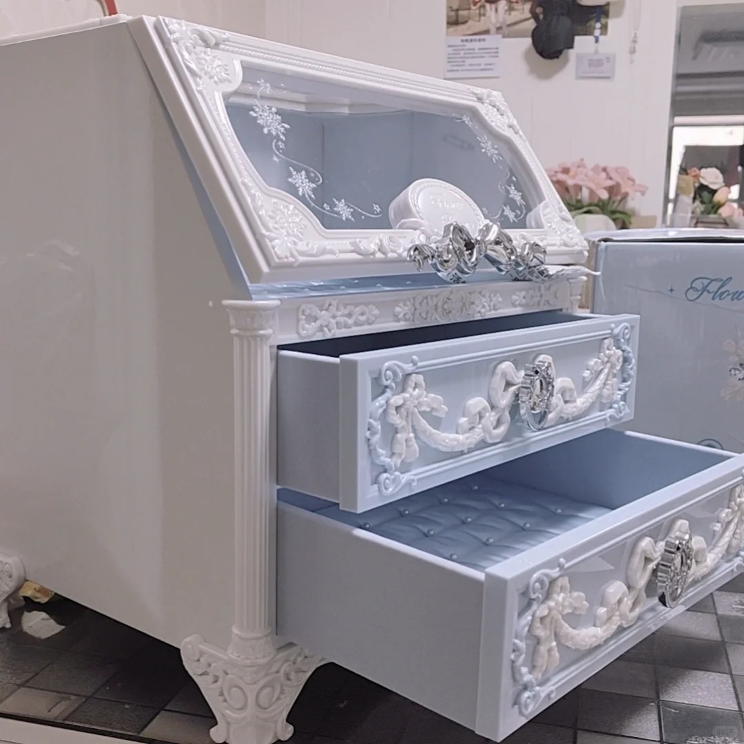 Flower Knows Snow Ballet 스토리지  - Beauty Makeup Vanity Set 리뷰 및 가격